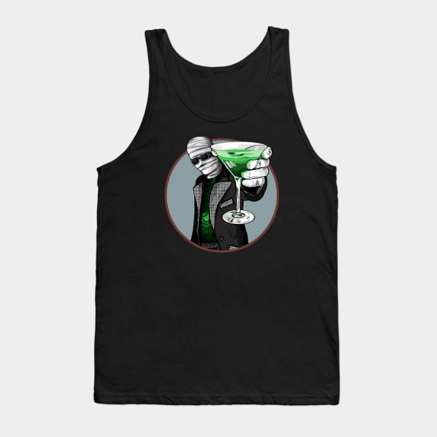 The Invisible Man drinks Absinthe Tank Top by FanboyMuseum